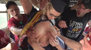 Train conductor fucked hard