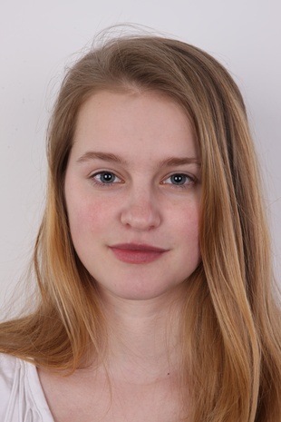 1. Download full pics of model CZECH CASTING - LUCIE (1344) from czechcasting.com