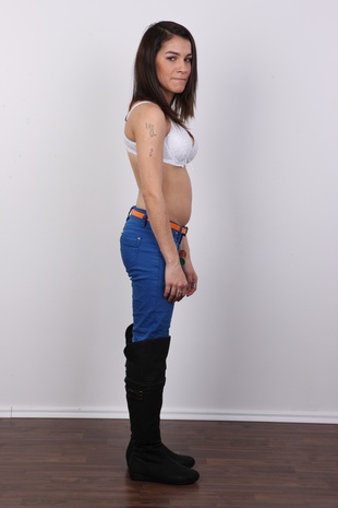 5. Download full pics of model CZECH CASTING - MICHAELA (2182) from czechcasting.com