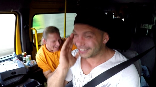 Model gets group fucked | Czech Bang Bus 2