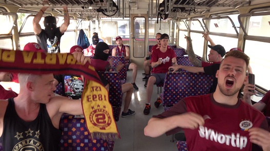 Football gangbang on a train | Czech Gang Bang 21 part 1