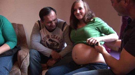Home orgy with a pregnant girl | Czech Home Orgy 3 part 1