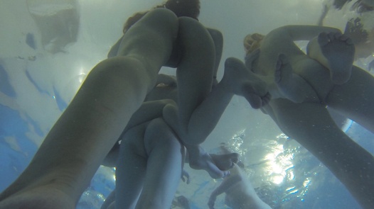 Lesbian underwater orgy |  
	5 
