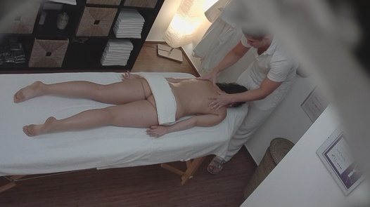 Sexy brunette fucks the masseuse | Czech Massage 15