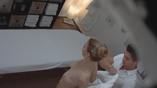 Cute blonde gets a massage |  
	53 
