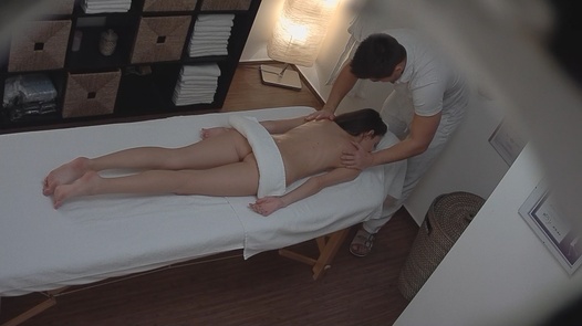 Slim brunette fucks the masseuse | Czech Massage 128