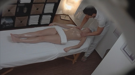 Brunette came for a massage 4 | Czech Massage 135