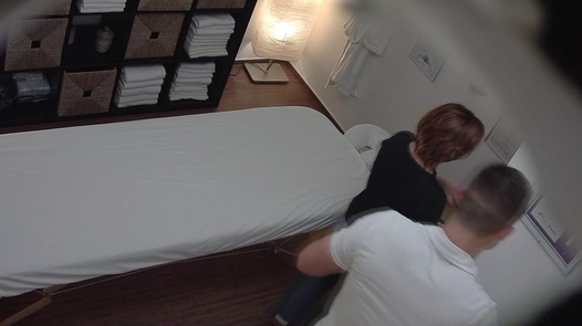 Brunette screws the masseuse 11 | Czech Massage 265