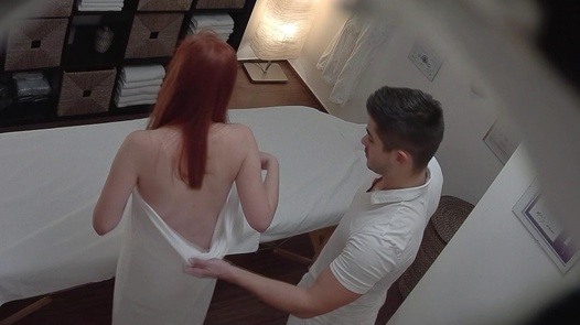 Redhead gets a happy ending massage 3 | Czech Massage 271