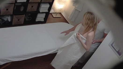 Blonde came for an erotic massage 4 | Czech Massage 296