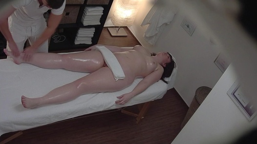 Busty girl fucks the masseuse | Czech Massage 310