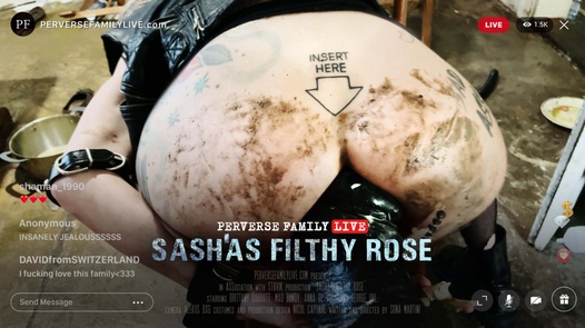 Sasha's Filthy Rose