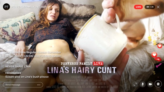 Lina's Hairy Cunt
