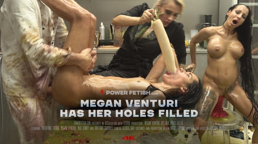 Megan Venturi hat ihre Löcher gefüllt