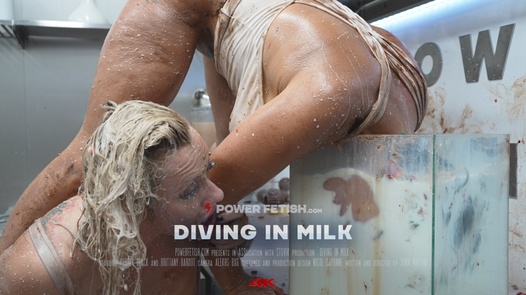 Diving in Milk
