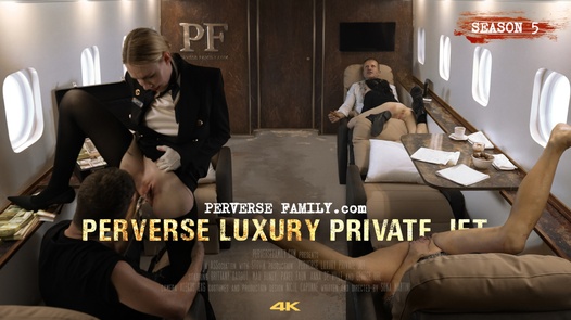 Perverser Luxus-Privatjet