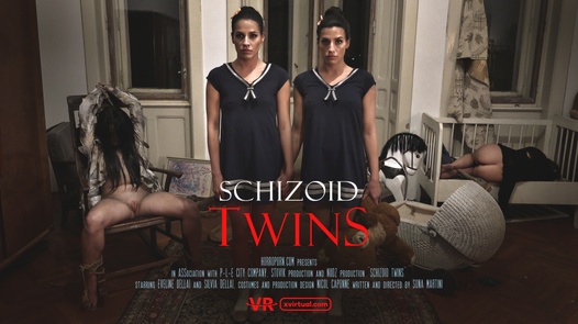 Schizoid twins in 180°