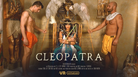 Kleopatra im 180°-Winkel