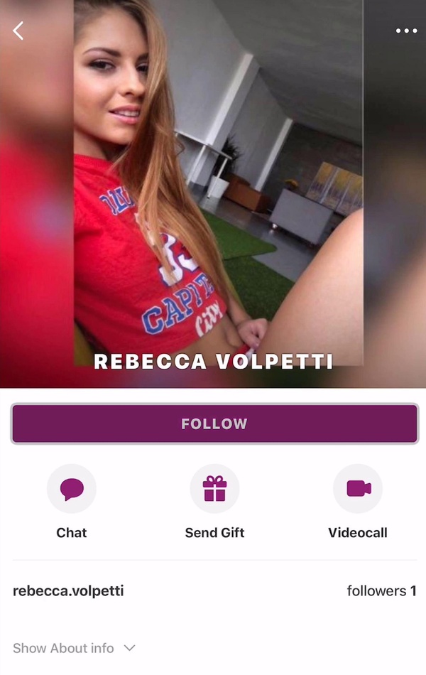Rebecca Volpetti erobert Prag