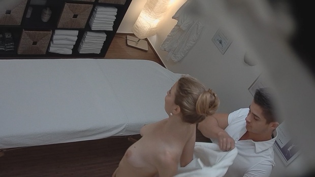 3. Download full pics of Innocent Blonde Turns Filthy in the Massage Room from czechmassage.com