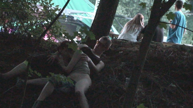 8. Download full pics of Festival Slut Fucked While Spied on by the Ultimate Creep! from czechsnooper.com