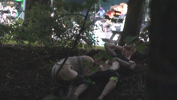 10. Download full pics of Festival Slut Fucked While Spied on by the Ultimate Creep! from czechsnooper.com