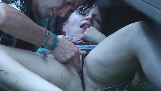 8. Download full pics of Festival Trashy Fun – Crazy Sex Behind a Trailer from czechsnooper.com