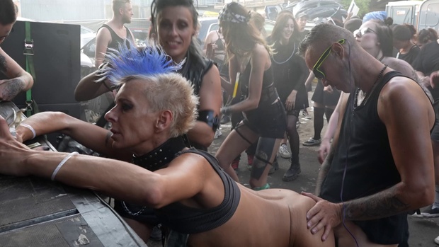 6. Download full pics of Punk Hardcore Porn in Public from perversefamily.com