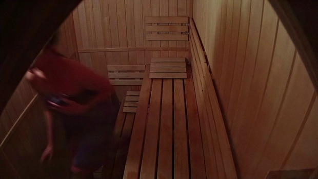 6. Download full pics of Naked Friends Get Freaky in Sauna from czechsauna.com