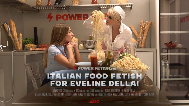 Italian Food Fetish for Eveline Dellai