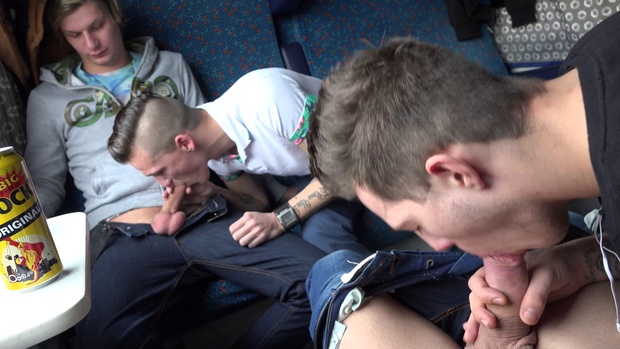 6. Download full pics of Trainwrecked Twinks – High-Speed Bang and Anal Cherry Pop from czechgaycouples.com