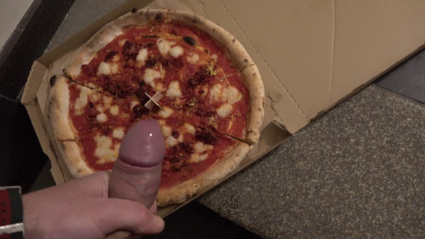 1. Download full pics of Pizza with an extra cum from czechstreets.com