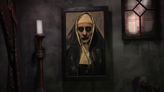 3. Download full pics of Damned Nun from horrorporn.com