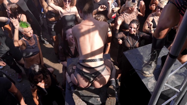 1. Download full pics of Techno Whores from perversefamily.com